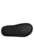 Dolce & Gabbana Black Faux Fur Flats Men Sandals Shoes